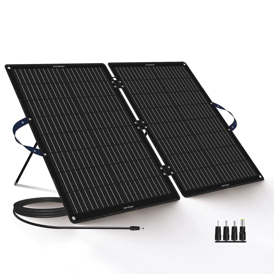 Eco-Worthy 100W Portable Solar Panel for $100 Eco-Worthy 100W Portable Solar Panel for $100