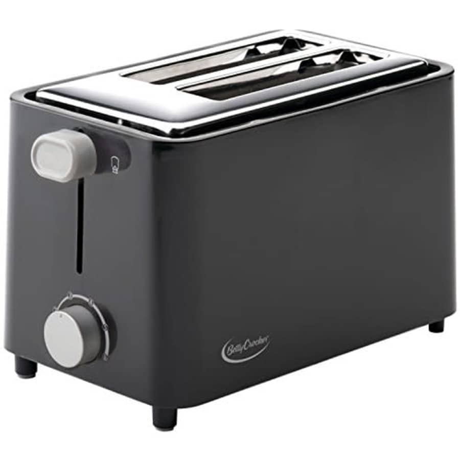 Betty Crocker BC-2605CB 2-Slice Toaster, Black by Betty Crocker for $35