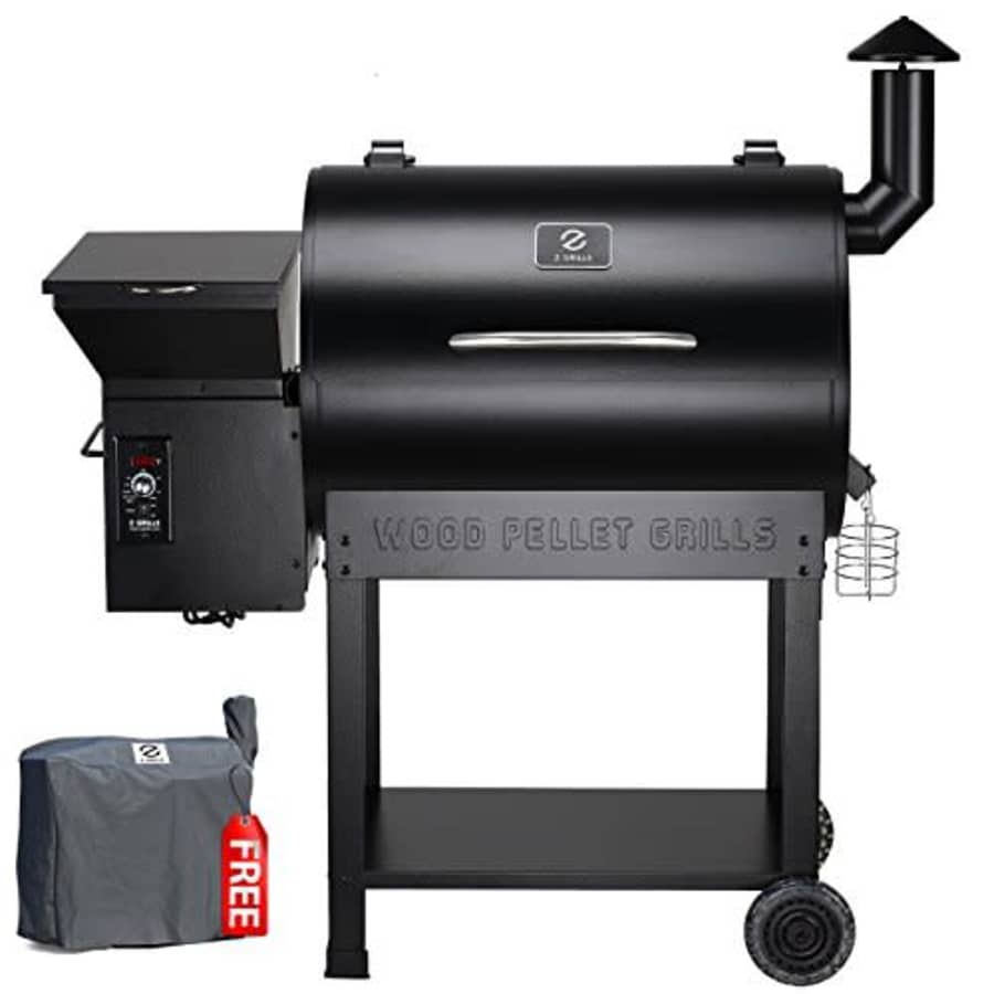 Z GRILLS Wood Pellet Grill & Smoker for $455