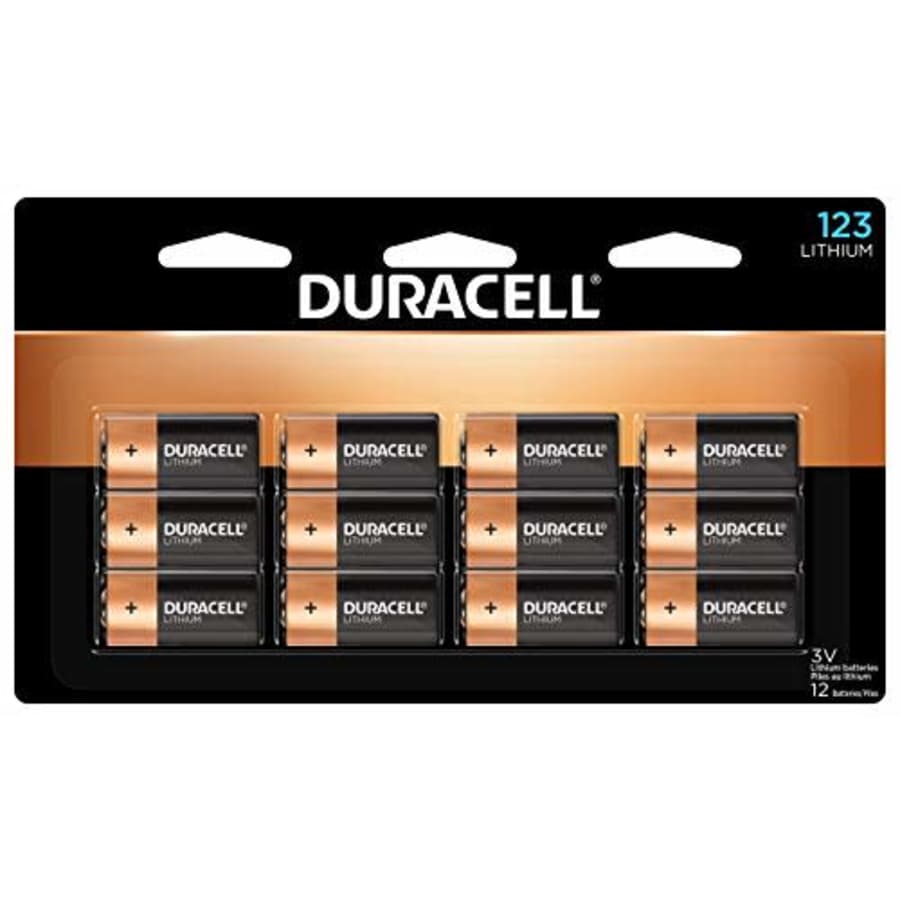 Duracell 123 High Power Lithium Batteries - 12 Count for $57