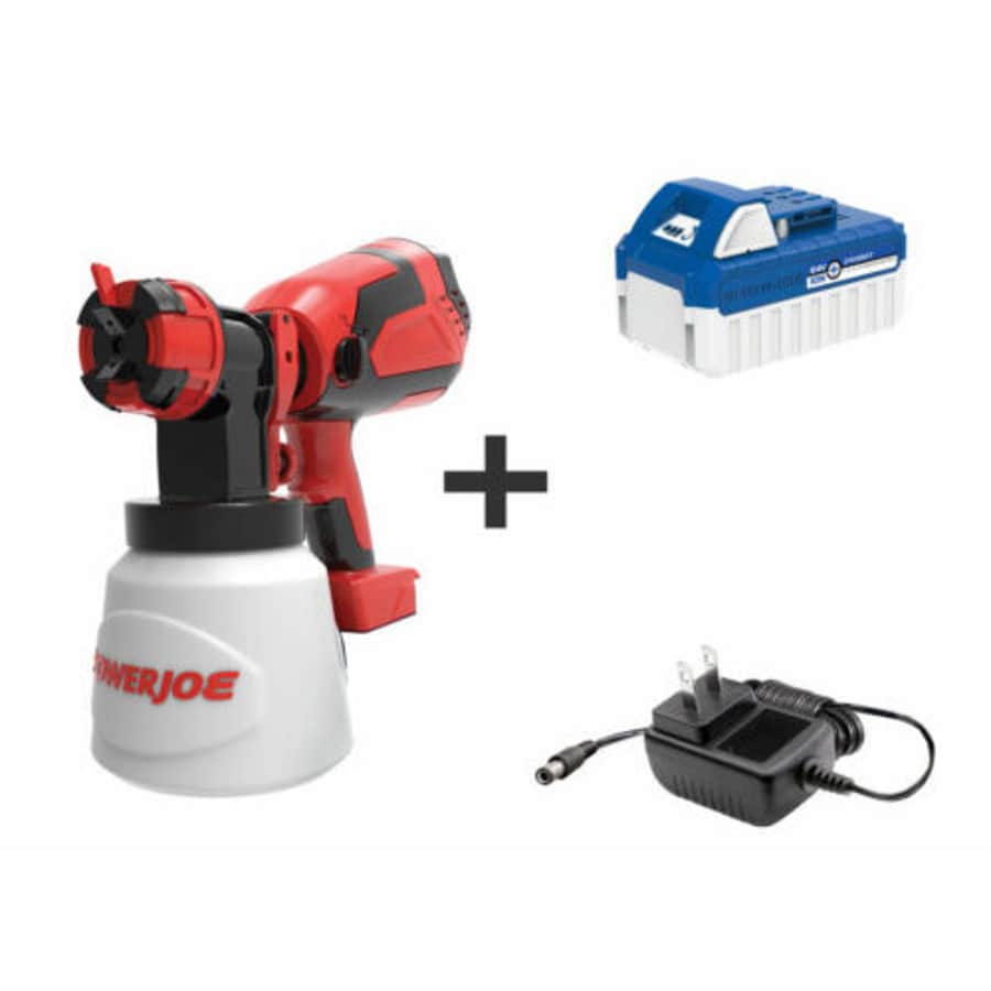 Sun Joe 24V iON+ Cordless HVLP Handheld Paint Sprayer Kit for $42