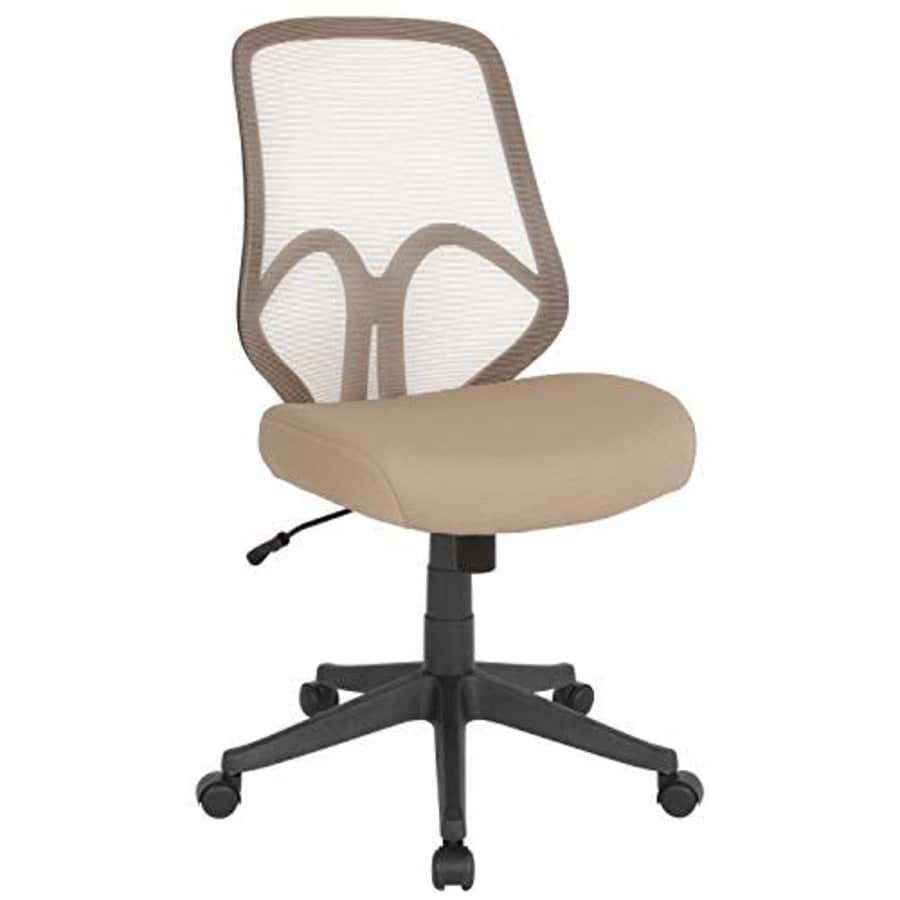 Flash Furniture Salerno Series High Back Light Brown Mesh Office Chair for $152 Flash Furniture Salerno Series High Back Light Brown Mesh Office Chair for $152