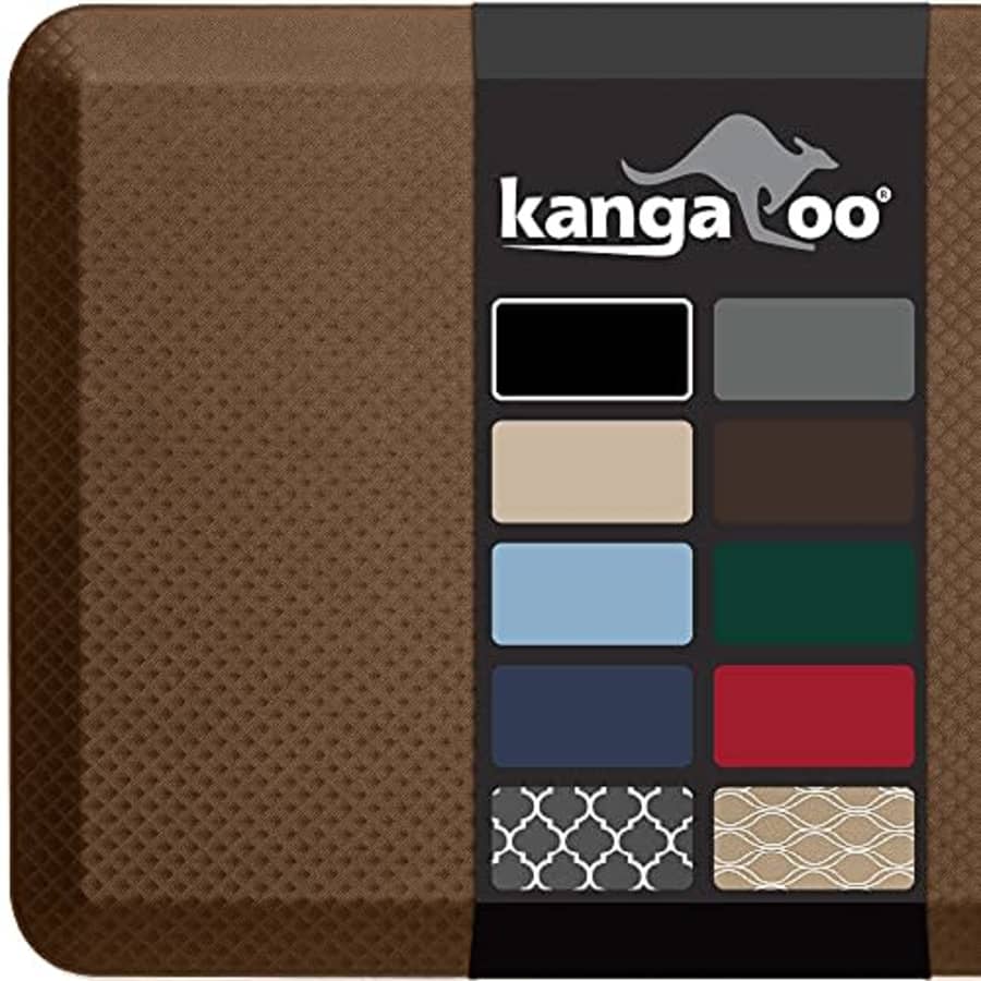 Kangaroo Original 3/4 Inch Thick Superior Cushion, Stain Resistant Kitchen Rug and Anti Fatigue for $63 Kangaroo Original 3/4 Inch Thick Superior Cushion, Stain Resistant Kitchen Rug and Anti Fatigue for $63