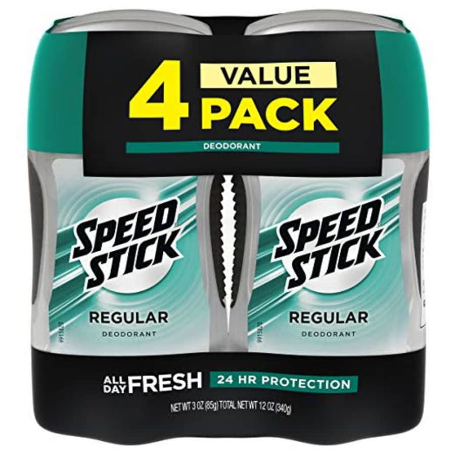 Speed Stick Deodorant 3-oz. 4-Pack for $4