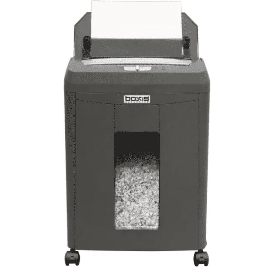 Boxis Autoshred 90-Sheet Micro-Cut Shredder for $120
