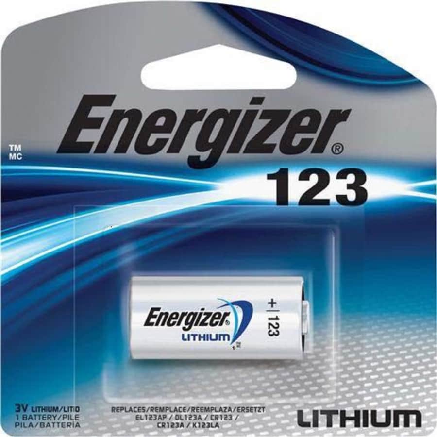 13 Energizer Lithium CR123A 3V Photo Lithium Batteries - In Retail Package for $40