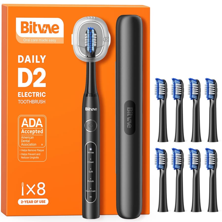 Bitvae Ultrasonic Electric Toothbrush: $11.99 Bitvae Ultrasonic Electric Toothbrush: $11.99