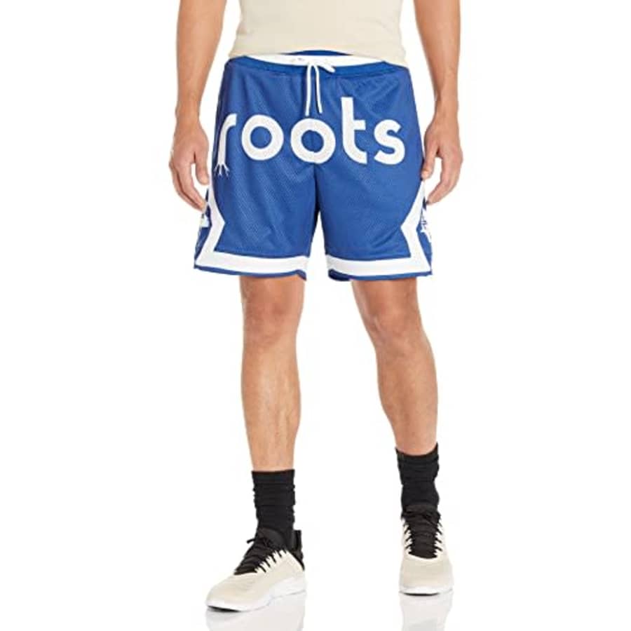 LRG Lifted Research Group Men's Shorts, Royal Blue/White, 4X for $43