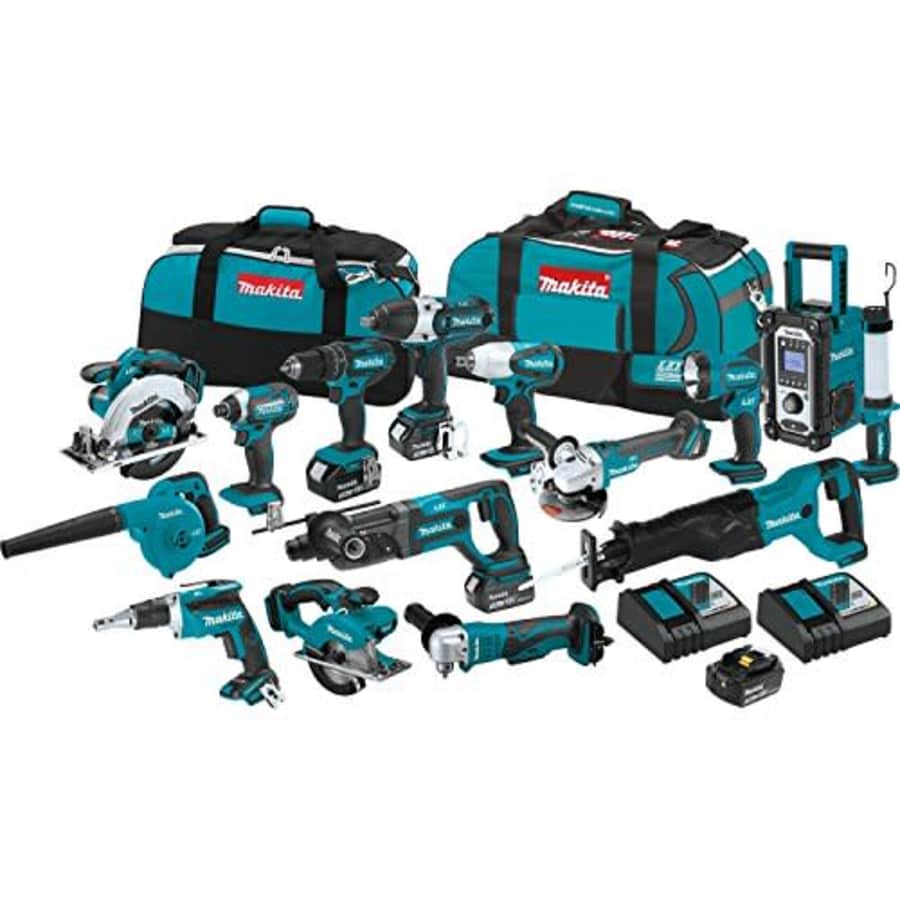 Makita XT1501 3.0Ah 18V LXT Lithium-Ion Cordless Combo Kit (15 Piece) for $2,019 Makita XT1501 3.0Ah 18V LXT Lithium-Ion Cordless Combo Kit (15 Piece) for $2,019
