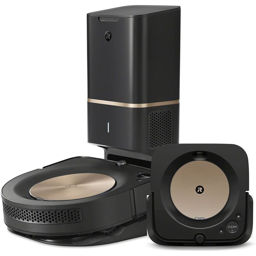 iRobot Roomba s9+ Vacuum and Braava Jet M6 Robot Mop Bundle for $899