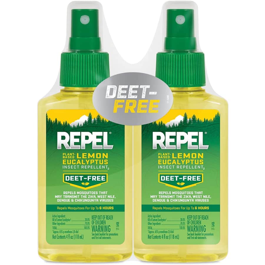 Repel Plant-Based Lemon Eucalyptus Insect Repellent 2-Pack for $9
