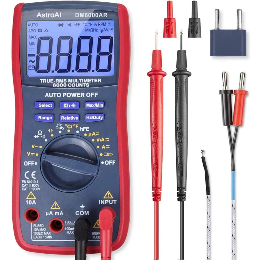 AstroAI Digital Multimeter for $8 AstroAI Digital Multimeter for $8