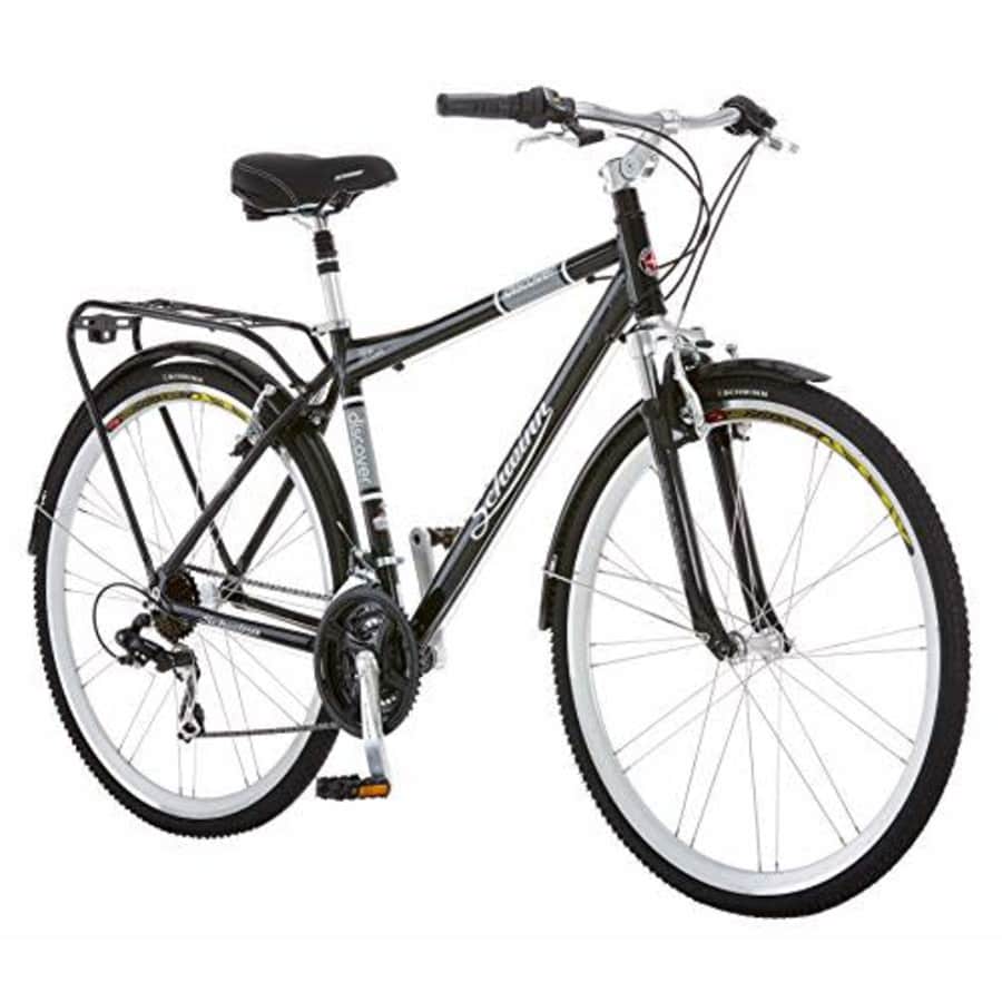 Schwinn Discover Hybrid Bike for Men and Women, 21-Speed, 28-inch Wheels, 18-inch/Medium Frame, for $516 Schwinn Discover Hybrid Bike for Men and Women, 21-Speed, 28-inch Wheels, 18-inch/Medium Frame, for $516