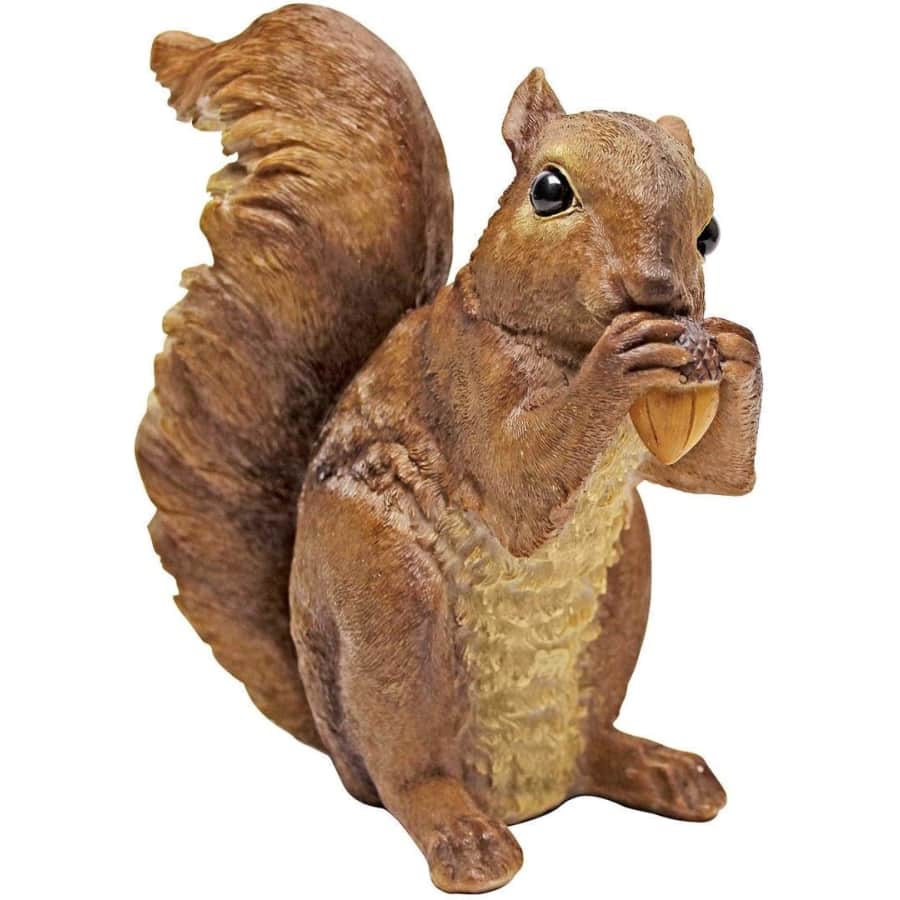 Design Toscano Chomper the Woodland Squirrel Outdoor Garden Statue for $19 Design Toscano Chomper the Woodland Squirrel Outdoor Garden Statue for $19