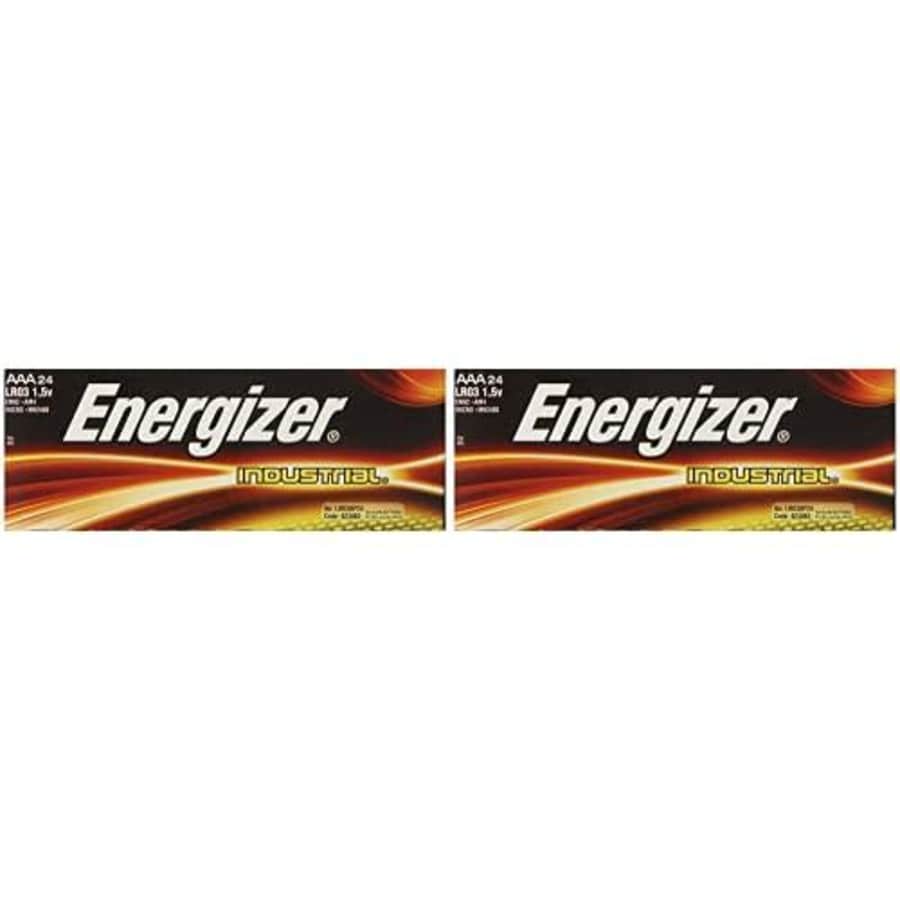 Energizer EN92 Industrial AAA 24 Alkaline Batteries (Pack of 2) for $27