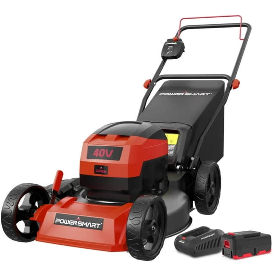 PowerSmart 40V 17" Cordless Push Lawn Mower for $230