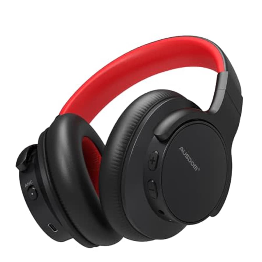 AUSDOM Wireless Bluetooth Headphones Over Ear, Active Noise Cancelling Headphones with Microphone, for $30 AUSDOM Wireless Bluetooth Headphones Over Ear, Active Noise Cancelling Headphones with Microphone, for $30