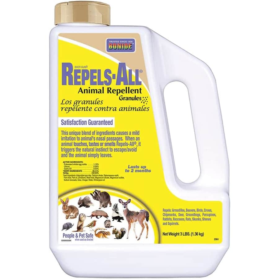 Bonide Repels-All Animal Repellent Granules for $16