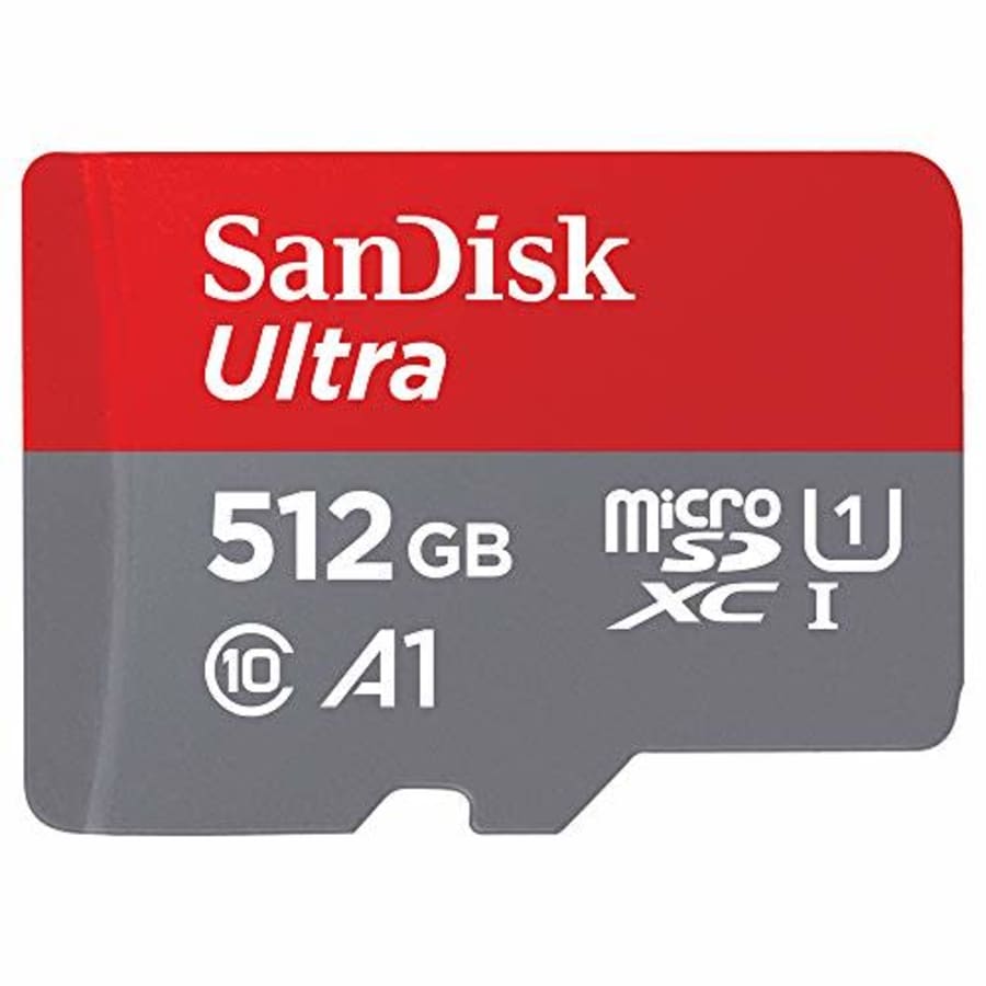 SanDisk 512GB Ultra microSDXC UHS-I Memory Card with Adapter for $35