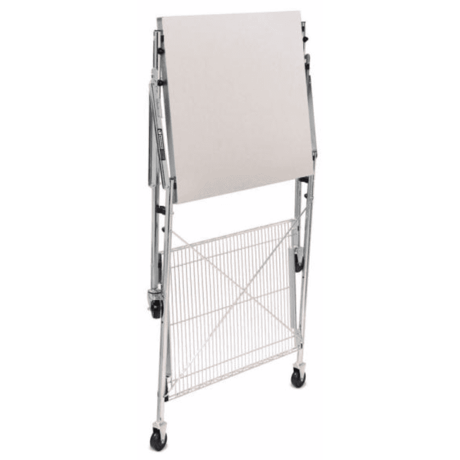 Honey Can Do 30" Folding Stainless Steel Utility Table for $129