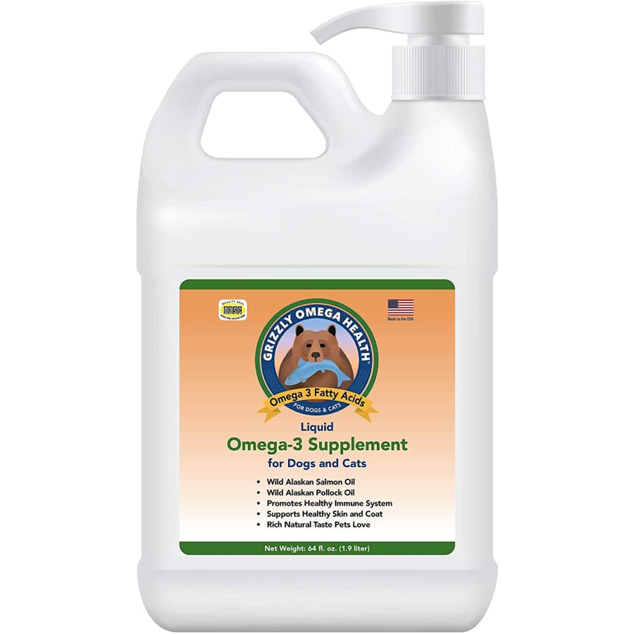 Grizzly Omega Health 64-Oz. Liquid Omega-3 Supplement for $55