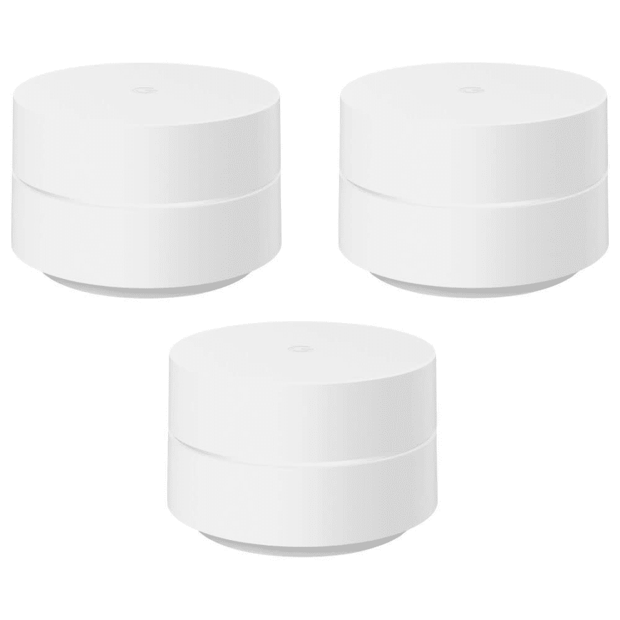 Google Whole-Home WiFi System 3-Pack for $148 Google Whole-Home WiFi System 3-Pack for $148