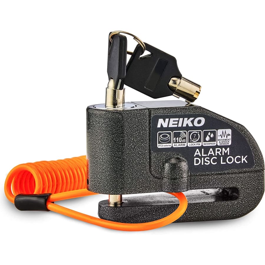Neiko Bike & Motorcycle Anti-Theft Disc Lock w/ Alarm for $19 Neiko Bike & Motorcycle Anti-Theft Disc Lock w/ Alarm for $19