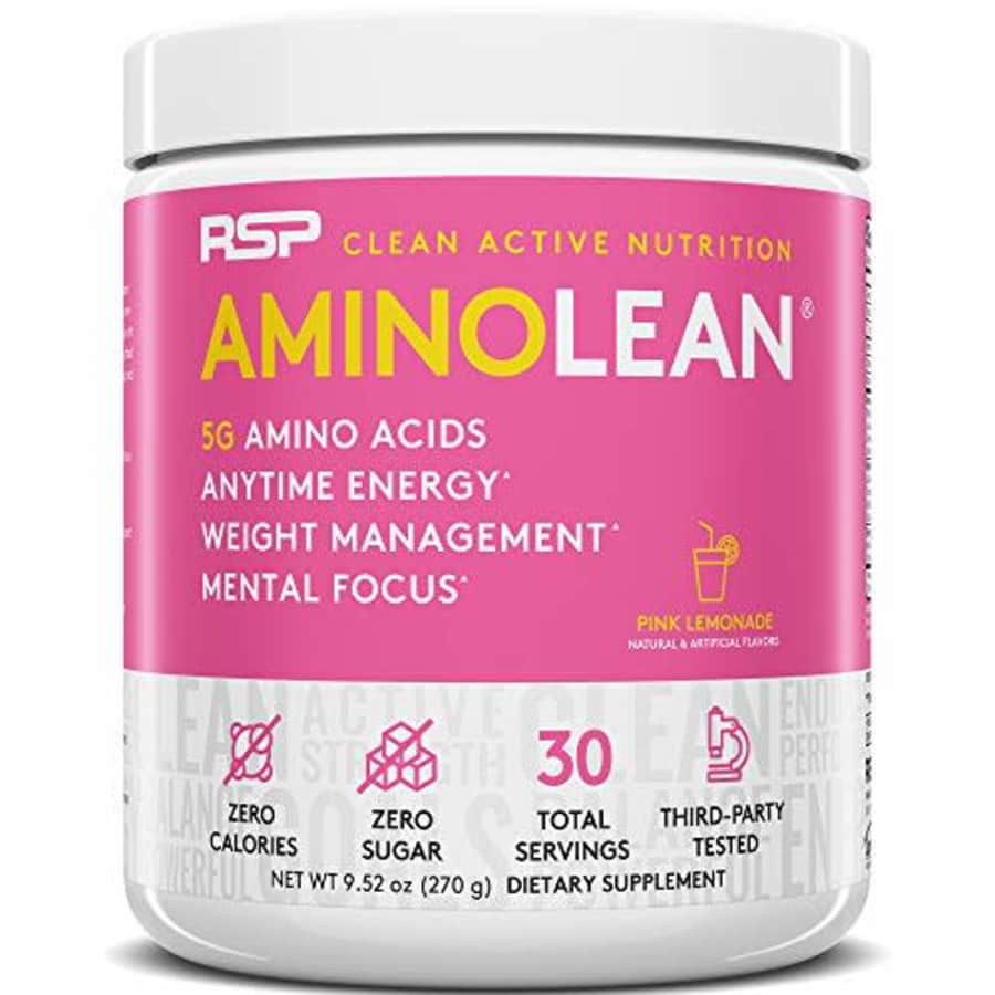 RSP AminoLean - All-in-One Pre Workout, Amino Energy, Weight Management Supplement with Amino for $25 RSP AminoLean - All-in-One Pre Workout, Amino Energy, Weight Management Supplement with Amino for $25