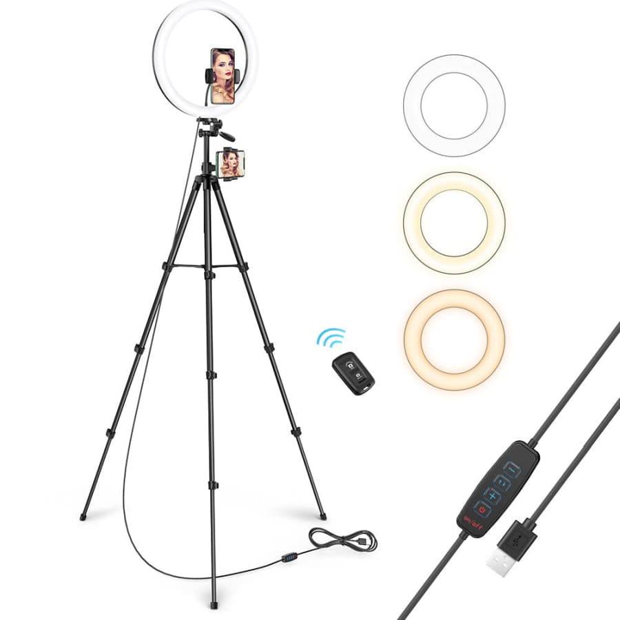 TaoTronics 12" Selfie Ring Light for $18 TaoTronics 12" Selfie Ring Light for $18