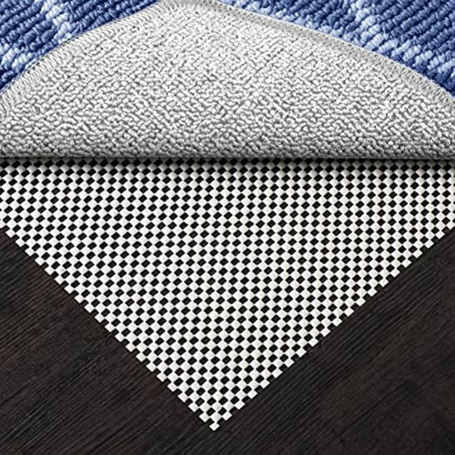 Puroma Non-Slip Area Rug Pad, 5 x 8 Ft Extra Thick Rug Gripper Protective Cushioning Pad for for $16