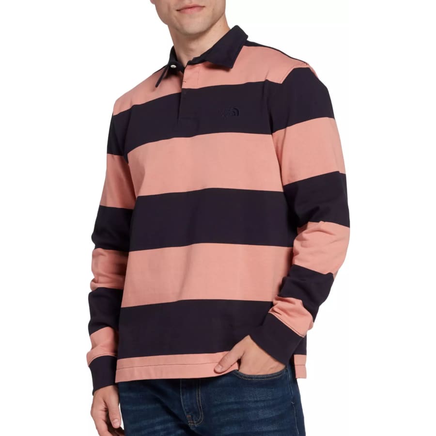 The North Face Men's Berkeley Rugby Long Sleeve Shirt for $24