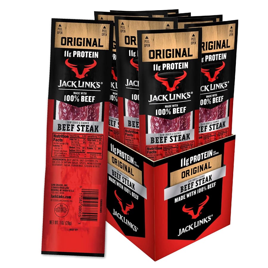 Jack Link's Premium Cuts Beef Steak 12-Pack for $19
