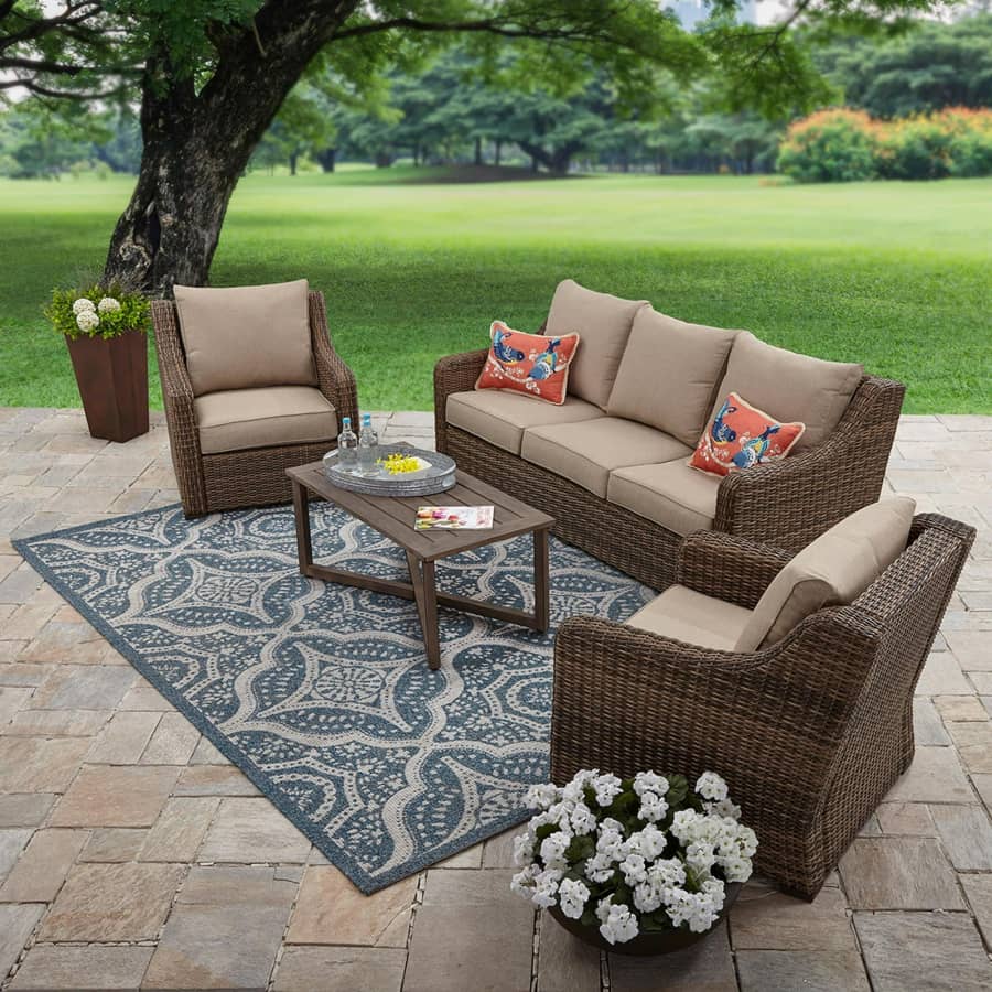 BH&G Hawthorne Park 4-Piece Outdoor Conversation Set for $684 BH&G Hawthorne Park 4-Piece Outdoor Conversation Set for $684