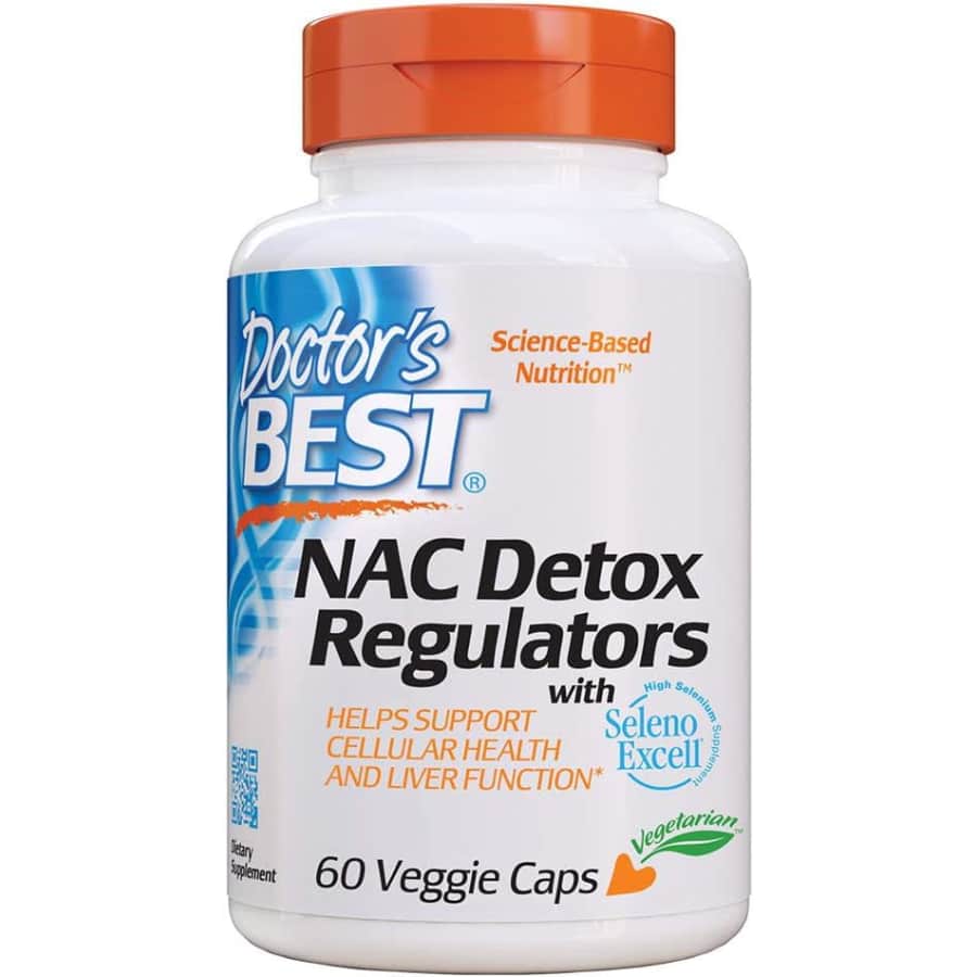 Doctor's Best NAC Detox Regulators 60-Count Bottle for $4.88 via Sub & Save Doctor's Best NAC Detox Regulators 60-Count Bottle for $4.88 via Sub & Save