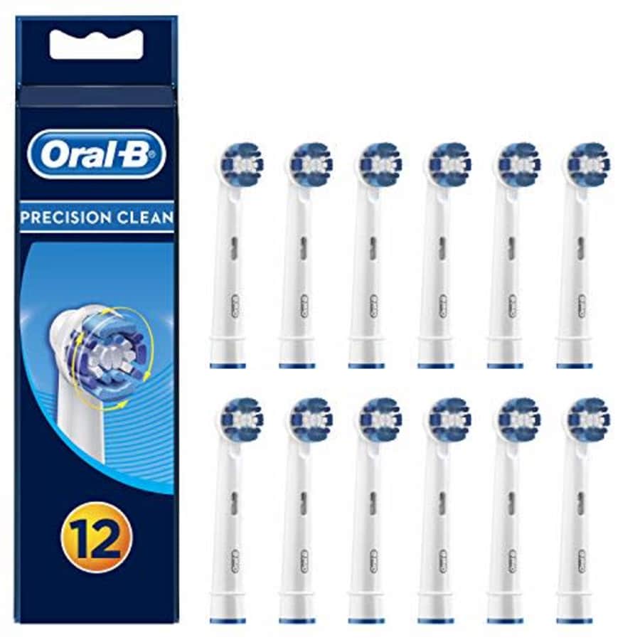 Oral-B PrecisionClean Electric Toothbrush Replacement Heads Powered by Braun - Pack of 12 for $39 Oral-B PrecisionClean Electric Toothbrush Replacement Heads Powered by Braun - Pack of 12 for $39