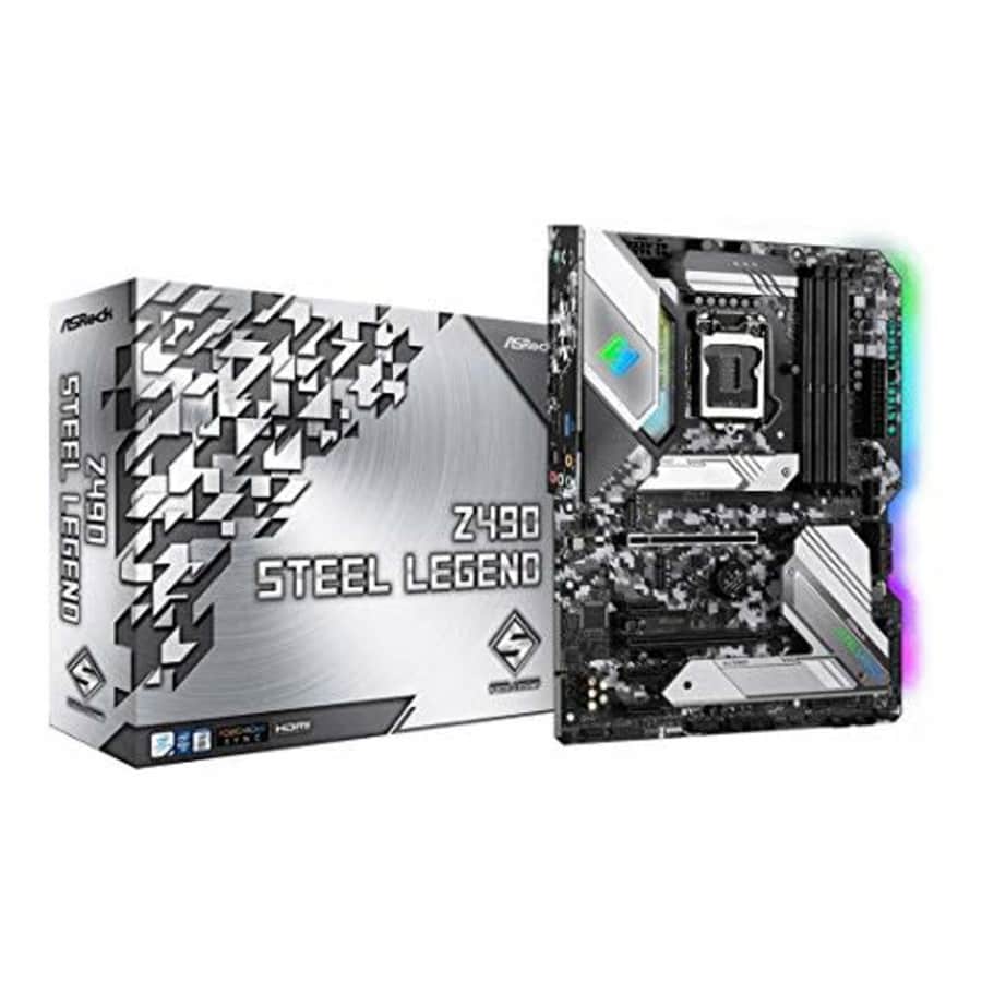 ASRock Z490 Steel Legend Supports 10 th Gen and Future Generation Intel Core TM Processors (Socket for $300
