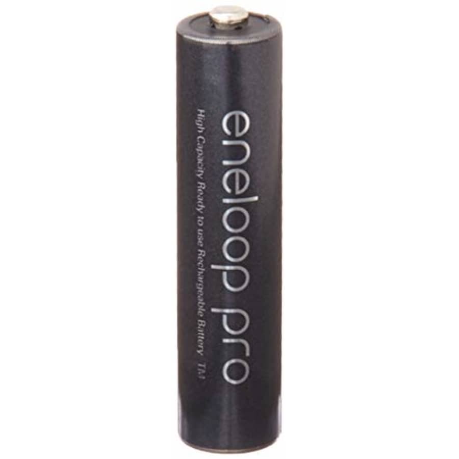 Panasonic Eneloop Pro AAA 950mAh Min 900mAh, High Capacity, Ni-MH Pre-Charged Rechargeable 2 for $13 Panasonic Eneloop Pro AAA 950mAh Min 900mAh, High Capacity, Ni-MH Pre-Charged Rechargeable 2 for $13