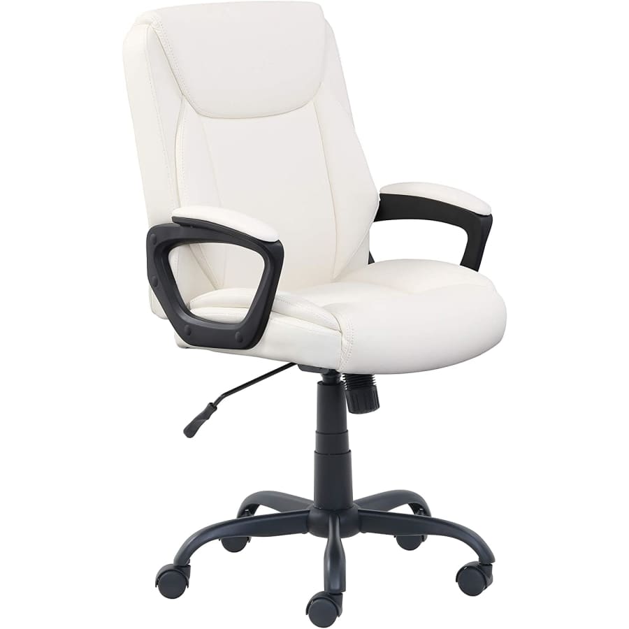 Amazon Basics Classic Puresoft Mid-Back Computer Chair for $77 Amazon Basics Classic Puresoft Mid-Back Computer Chair for $77