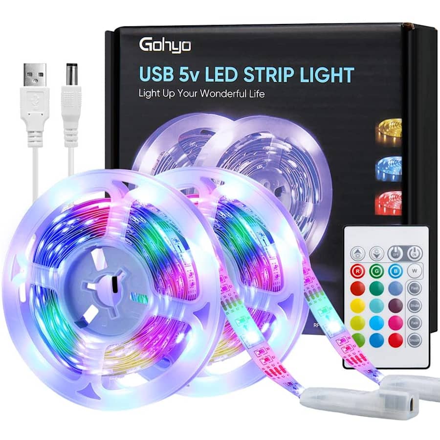 Gohyo 20-Foot LED Strip Lights for $6 Gohyo 20-Foot LED Strip Lights for $6