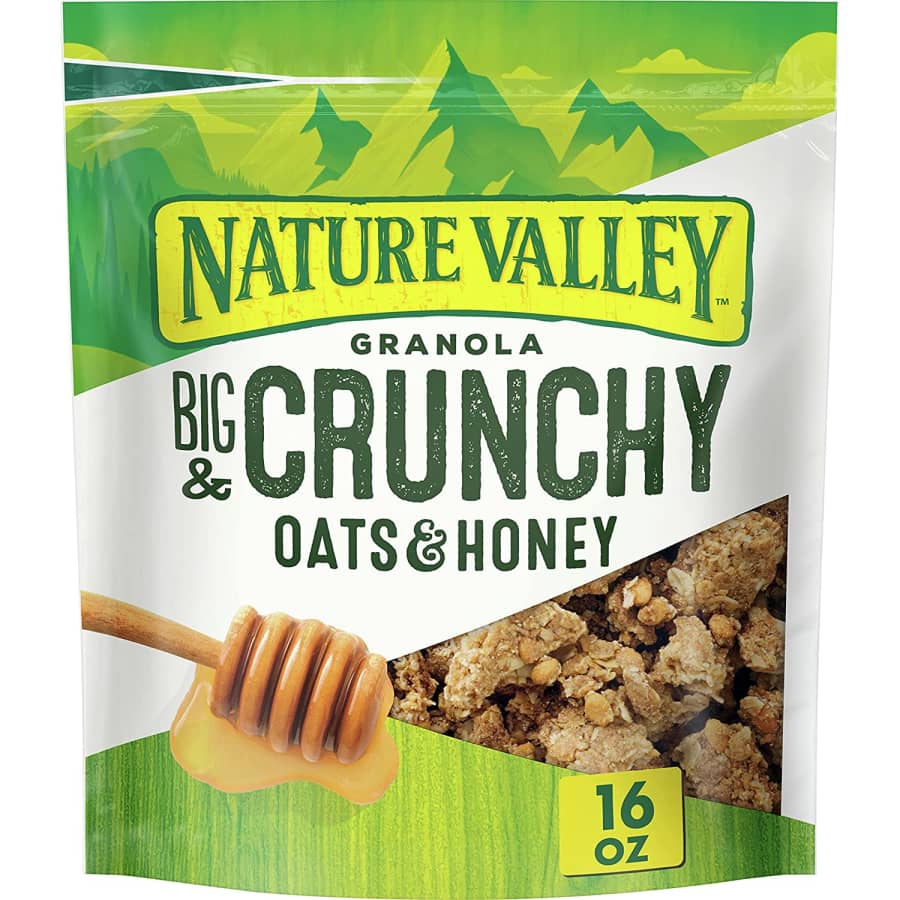 Nature Valley 16-oz. Big & Crunchy Granola Cereal for $4
