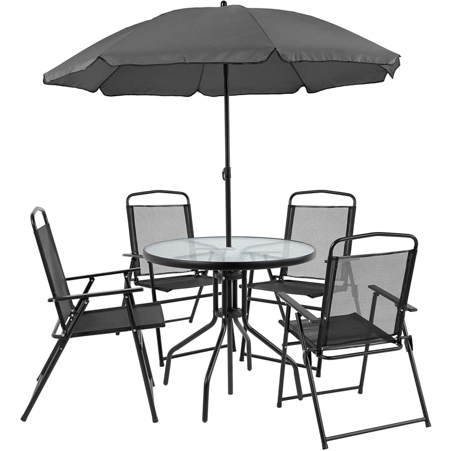 Flash Furniture Nantucket 6-Piece Patio Set for $160