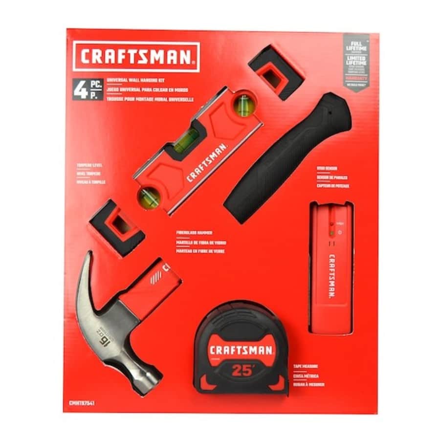 Craftsman 4-Piece Hang Anything Tool Kit for $20