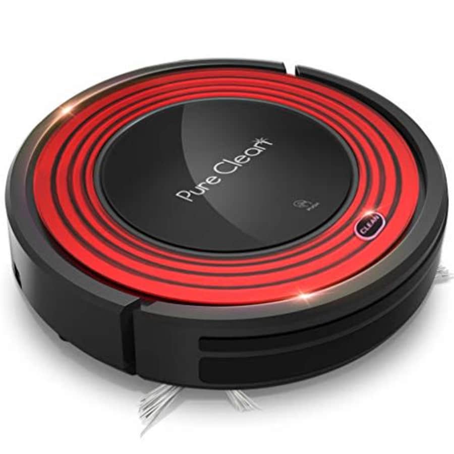 PURE CLEAN Robot Vacuum Cleaner and Dock - 1500pa Suction w/ Scheduling Activation and Charging for $155 PURE CLEAN Robot Vacuum Cleaner and Dock - 1500pa Suction w/ Scheduling Activation and Charging for $155