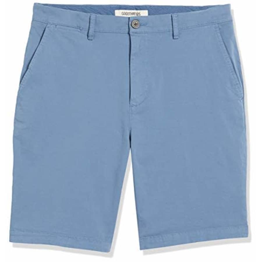 Amazon Brand - Goodthreads Men's Slim-Fit 9" Inseam Flat-Front Comfort Stretch Chino Shorts, for $30 Amazon Brand - Goodthreads Men's Slim-Fit 9" Inseam Flat-Front Comfort Stretch Chino Shorts, for $30