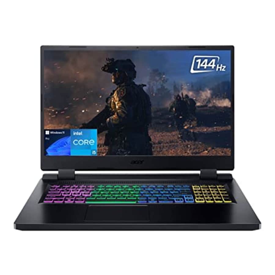 Acer Nitro 5 Gaming Laptop, 17.3'' FHD IPS 144Hz, 12th Gen Intel 12-Core i5-12500H, GeForce RTX for $920 Acer Nitro 5 Gaming Laptop, 17.3'' FHD IPS 144Hz, 12th Gen Intel 12-Core i5-12500H, GeForce RTX for $920