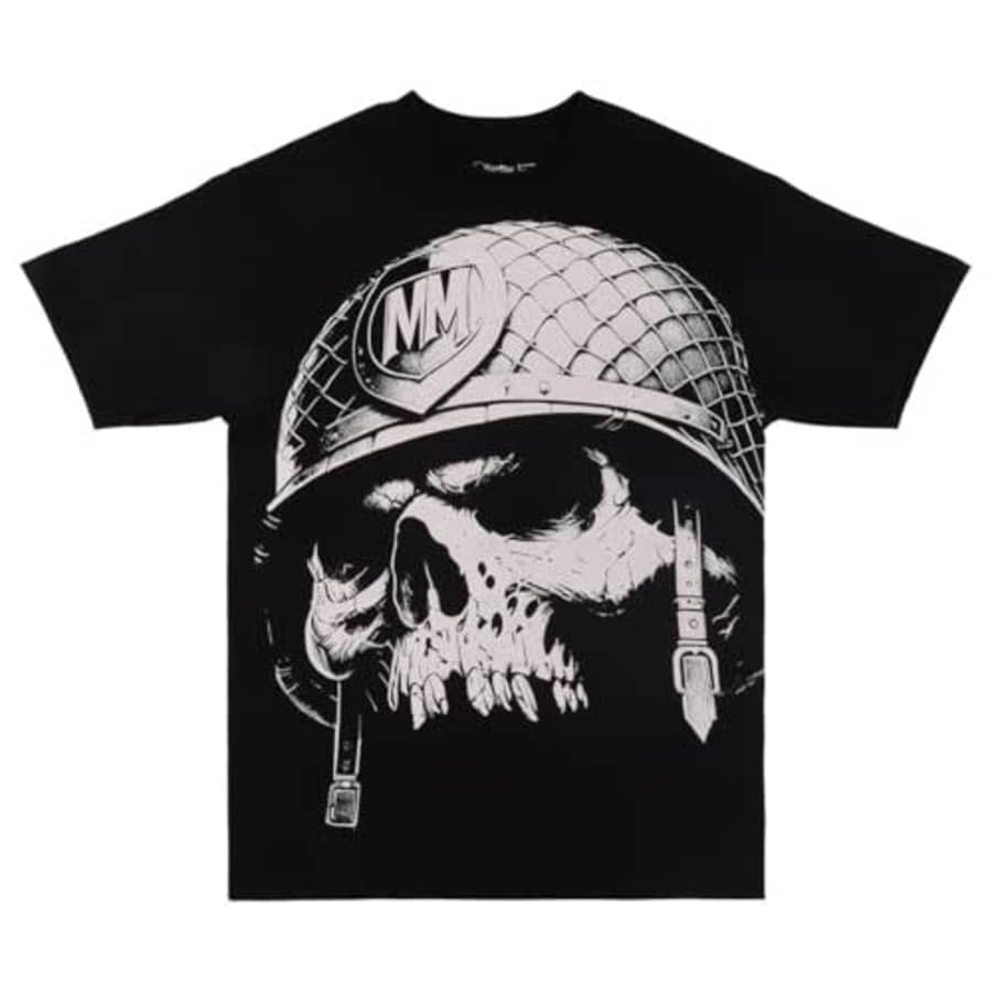 Metal Mulisha Men's War Zone Black Short Sleeve T Shirt XL for $20