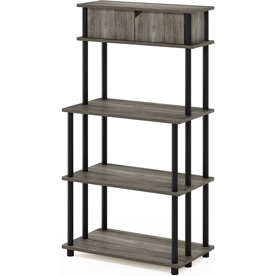 Furinno Turn-N-Tube Toolless Storage Shelf w/ Top Cabinet for $59 Furinno Turn-N-Tube Toolless Storage Shelf w/ Top Cabinet for $59