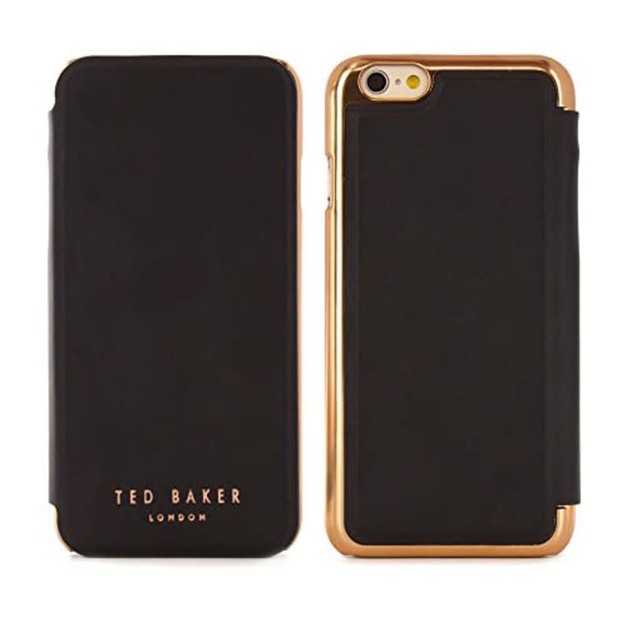 Ted Baker 2016 Collection iPhone 6S / 6 Case, Official iPhone 6S Leather Wallet Cover with Rose for $36