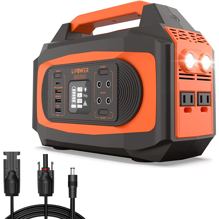 Lipower 500W Portable Power Station for $280