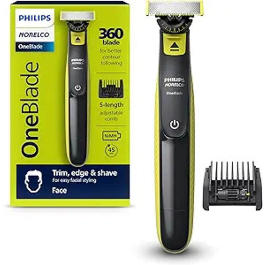 Philips Norelco OneBlade 360 Face Trimmer for $34 Philips Norelco OneBlade 360 Face Trimmer for $34